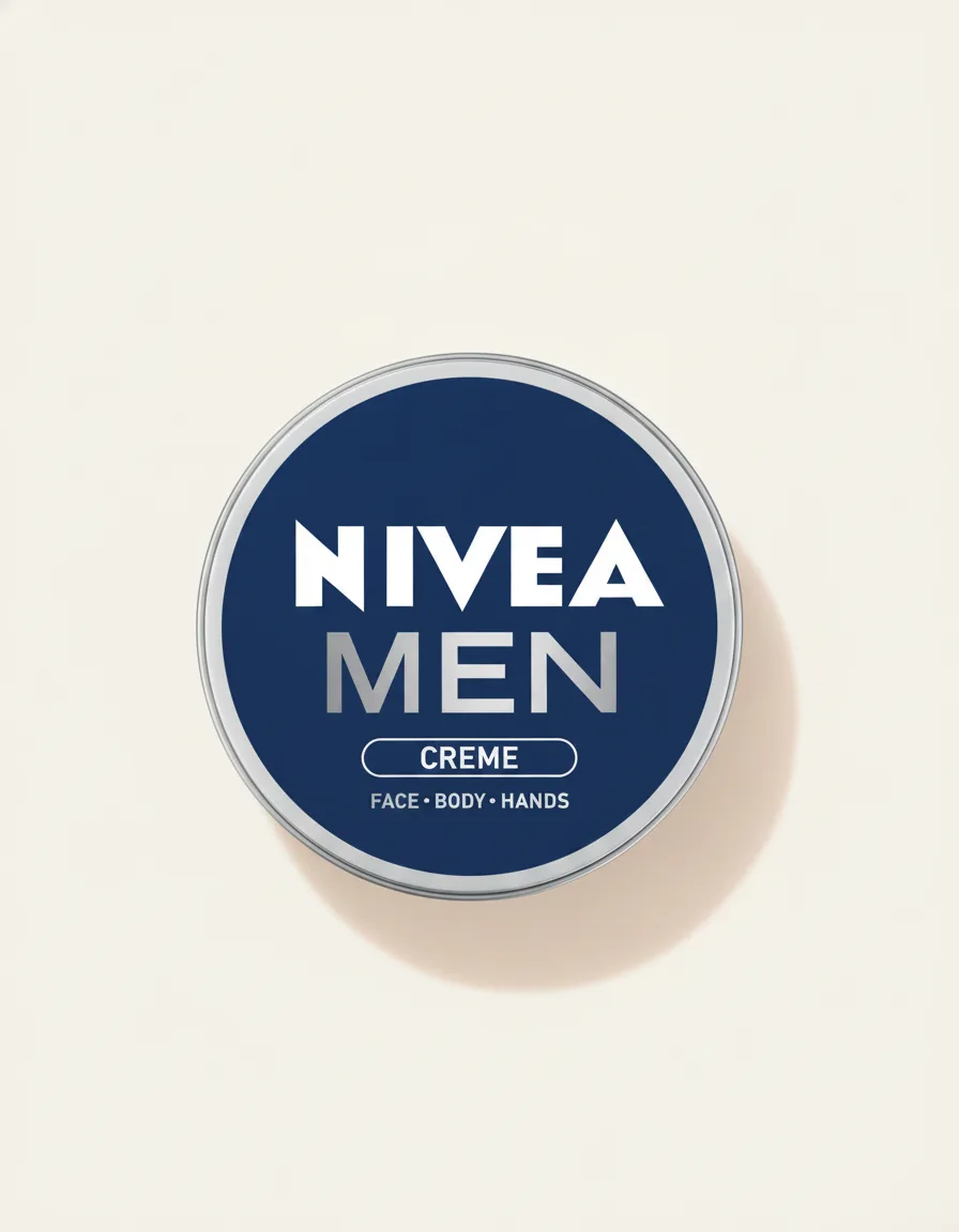 NIVEA Men Creme, Face Body & Hands, Moisturizing Cream 75ml — clean studio (hero)