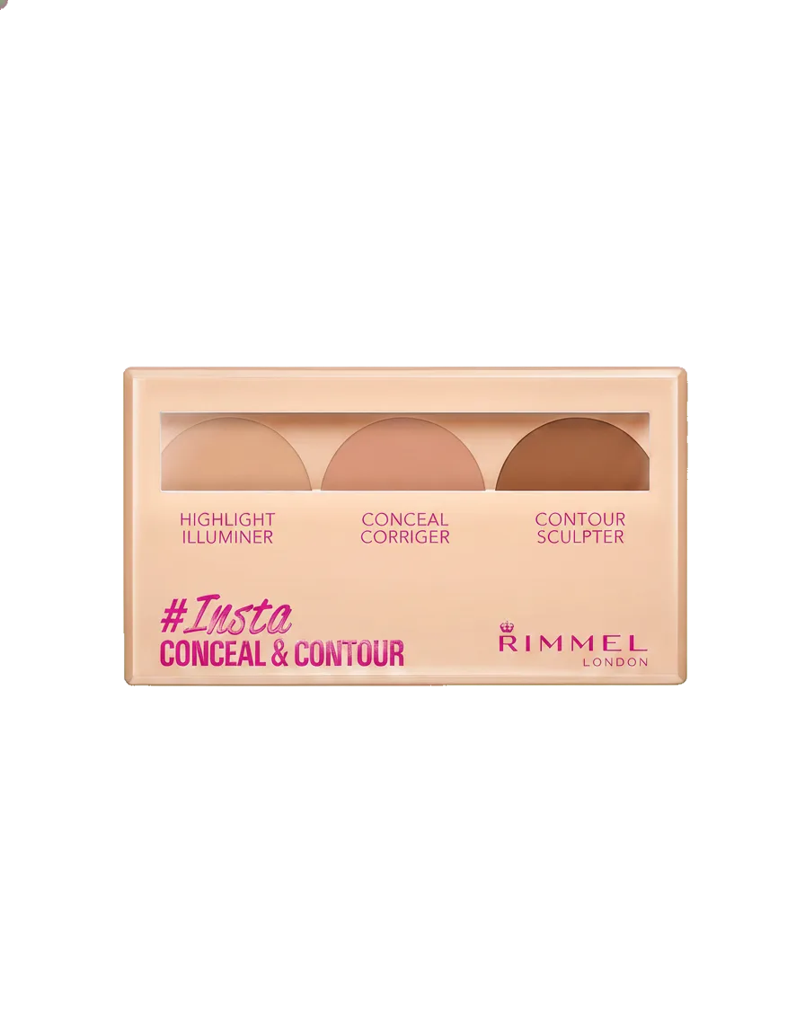 Rimmel London #Insta Conceal & Contour Palette — cut-out png (transparent)