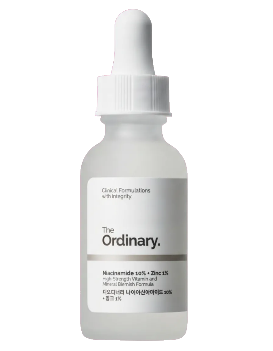 The Ordinary Niacinamide 10% + Zinc 1% 30ml — cut-out png (transparent)